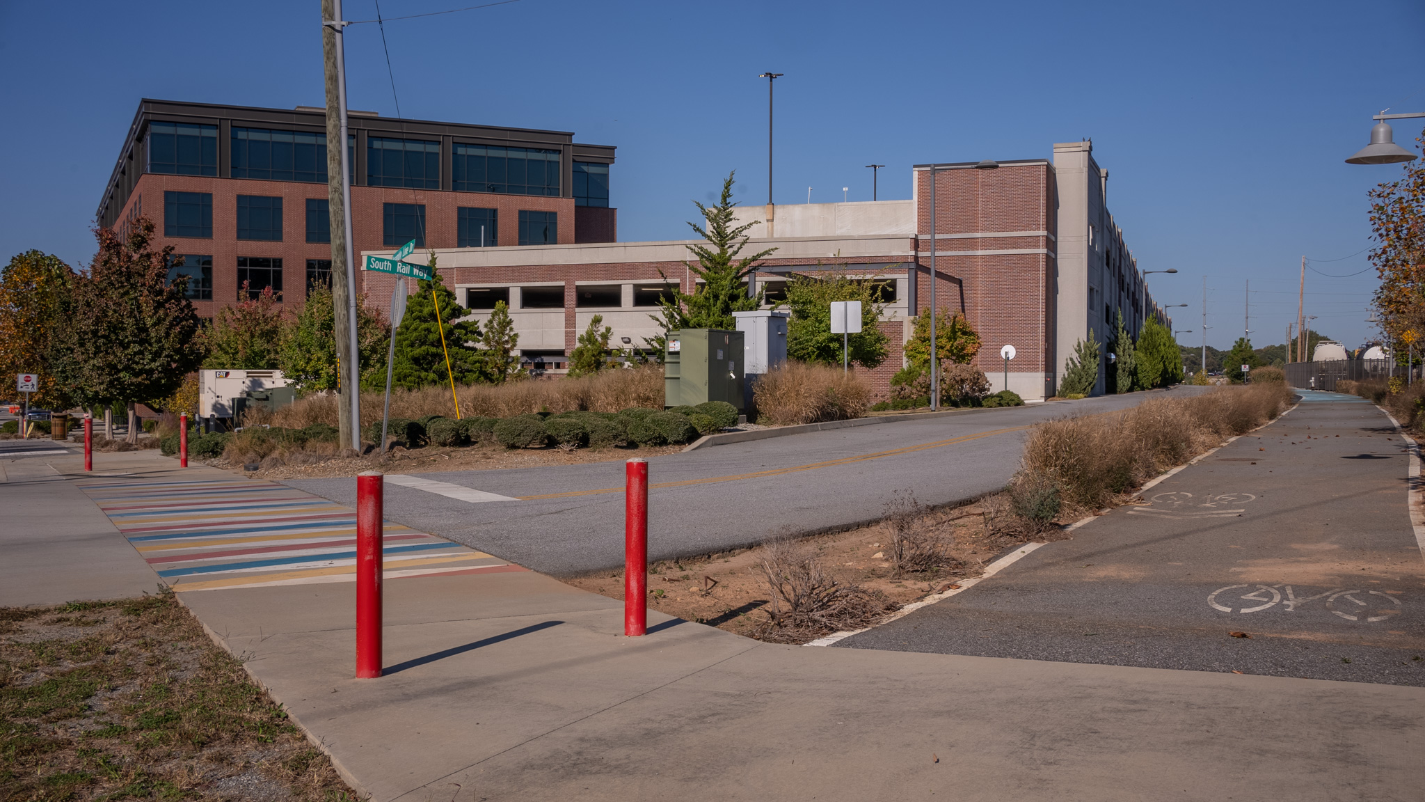 Entrance to the Rail Trail